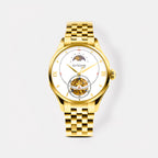 Men Automatic Silver Dial Analog Stainless Steel Watch 479-M20202