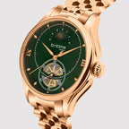 Men Automatic Green Dial Analog Metal Watch 479-M31403