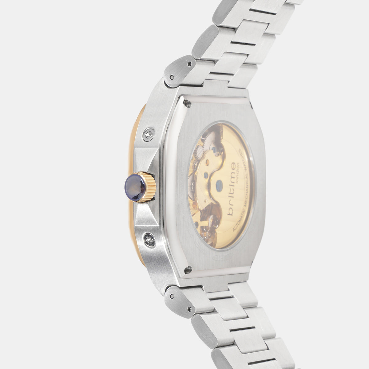 Regular Men Automatic Green Dial Multi-Function Metal Watch 493-M121404
