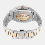 Men Automatic Grey Dial Analog Metal Watch 493-M13505