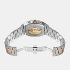 Men Automatic Grey Dial Analog Metal Watch 493-M13505