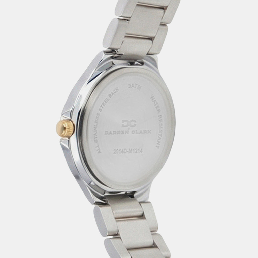 Women Quartz Green Dial Analog Metal Watch 2014D-M1214