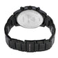 Men Quartz Analog Black Dial Metal Watch 8015C-M4404