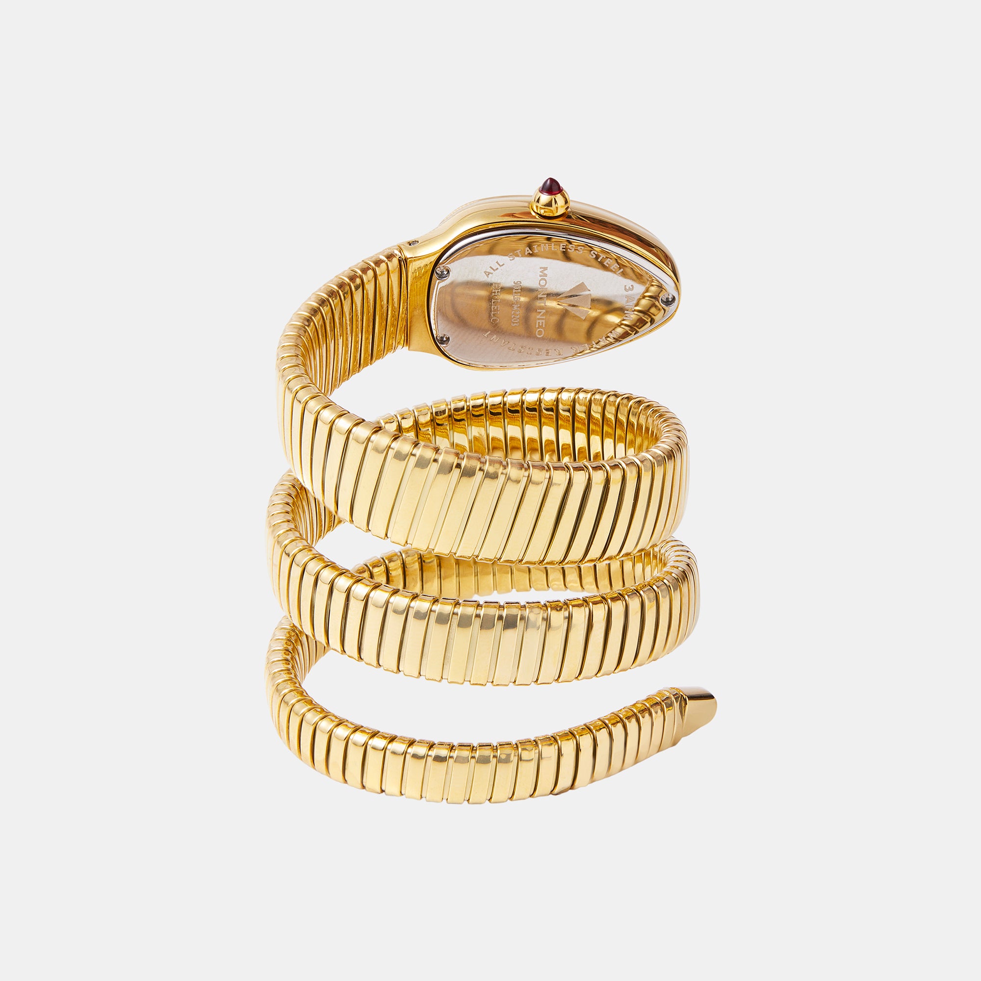 Mont Neo Stainless Steel Oval watch