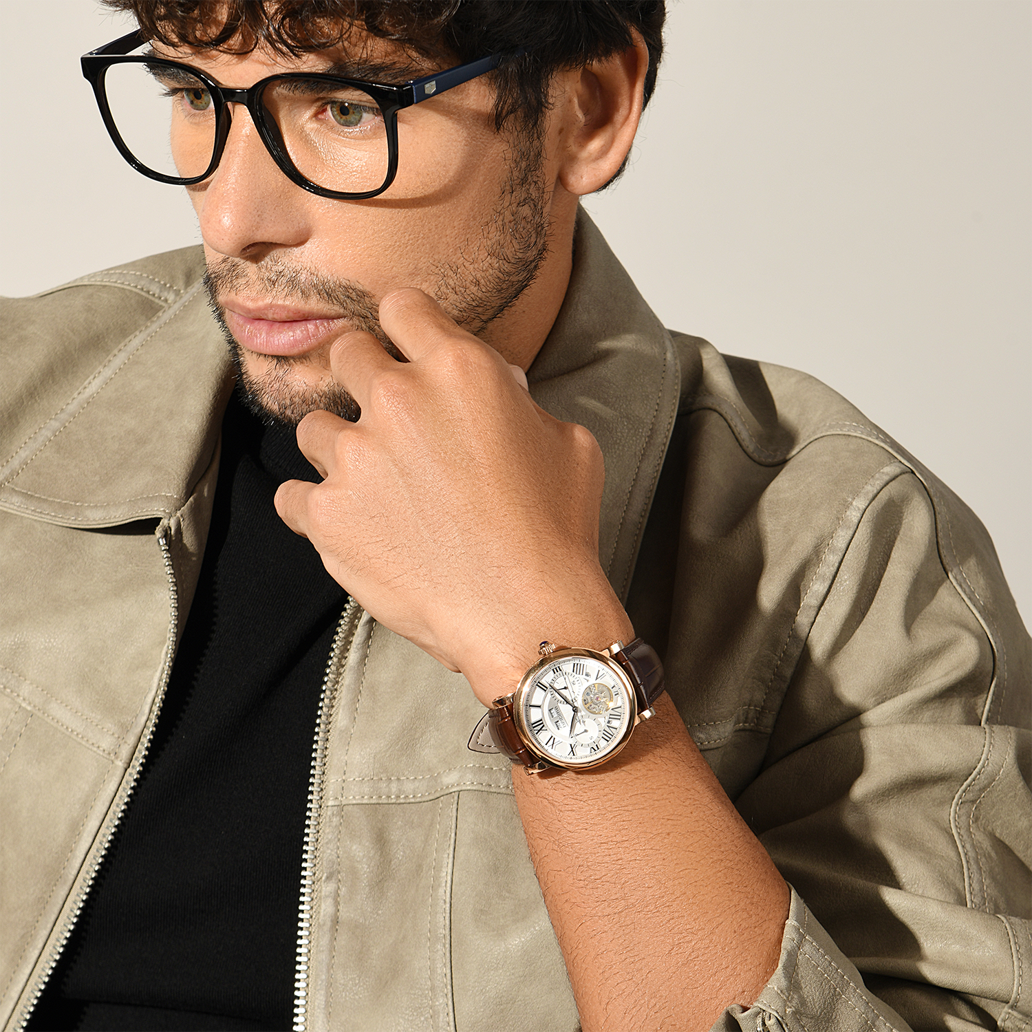 Britime Stainless Steel Round watch