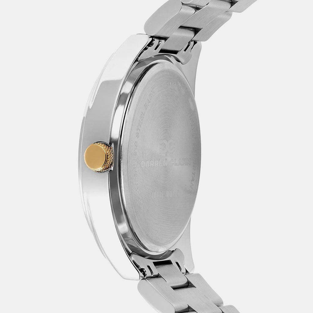 Men Quartz Grey Dial Multi-Function Metal Watch 1014E-M0115