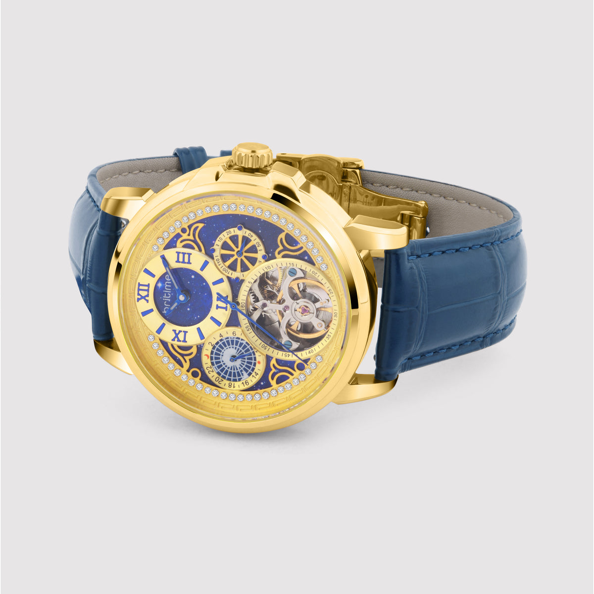 Britime Stainless Steel Round watch