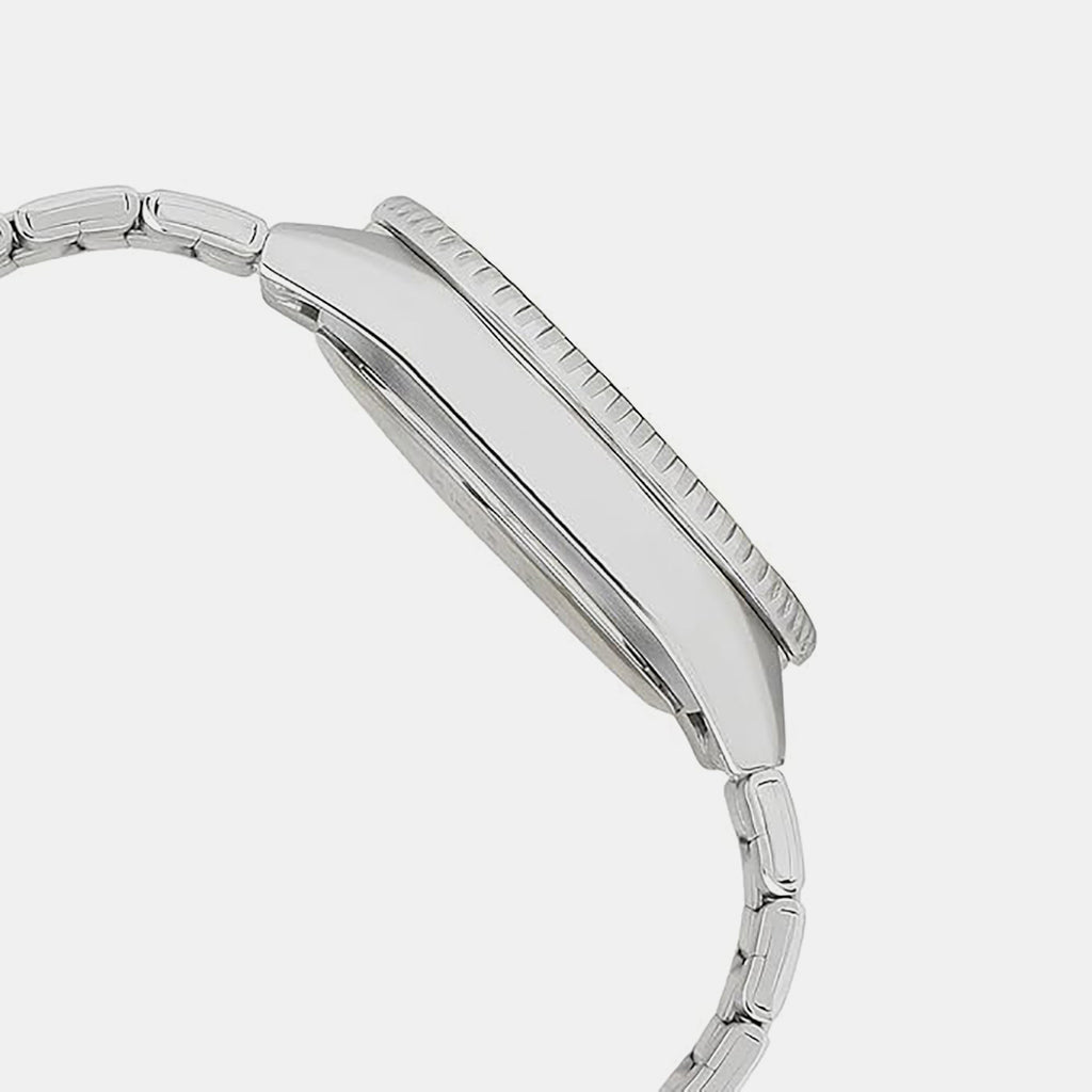 Enticer Men Quartz Black Dial Analog Stainless Steel Watch A2195