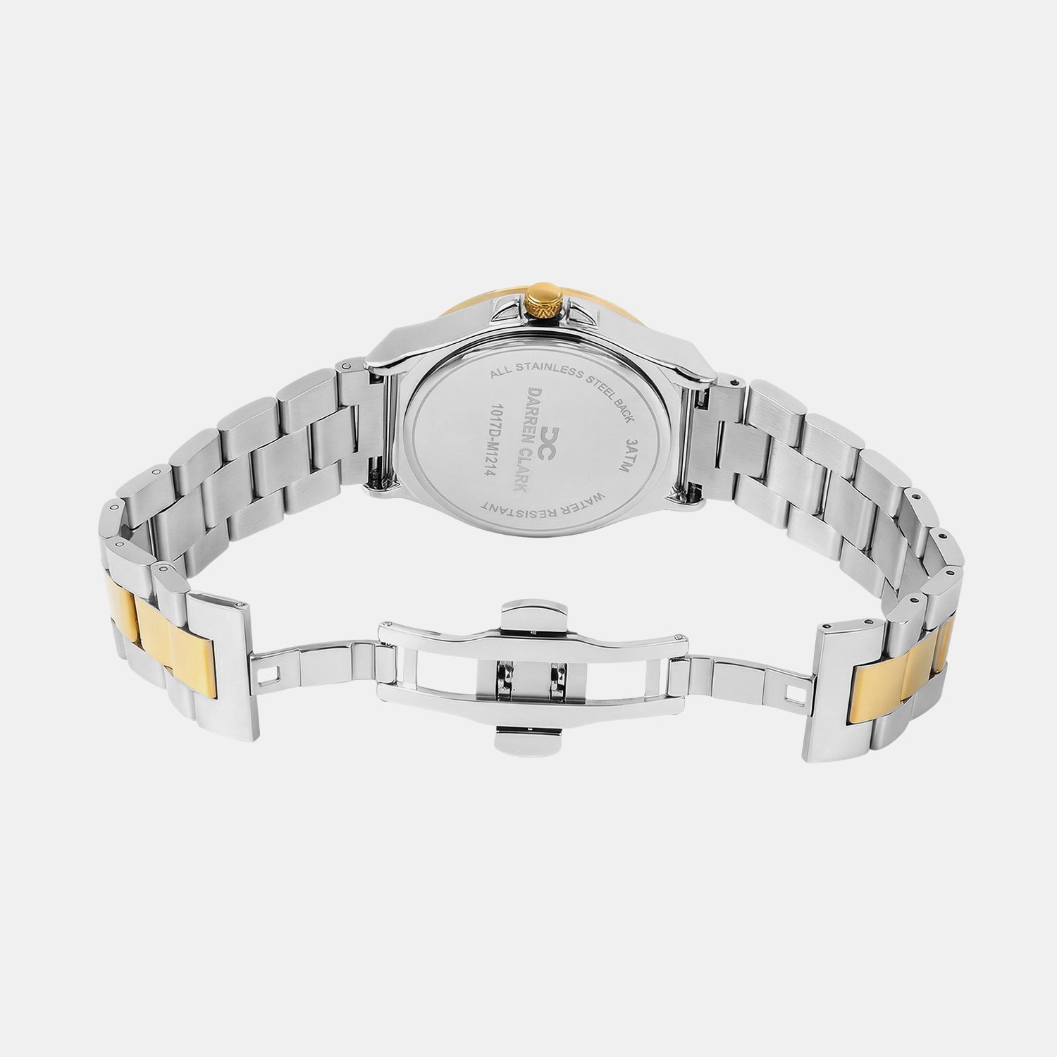 Men Quartz Green Dial Analog Metal Watch 1017D-M1214