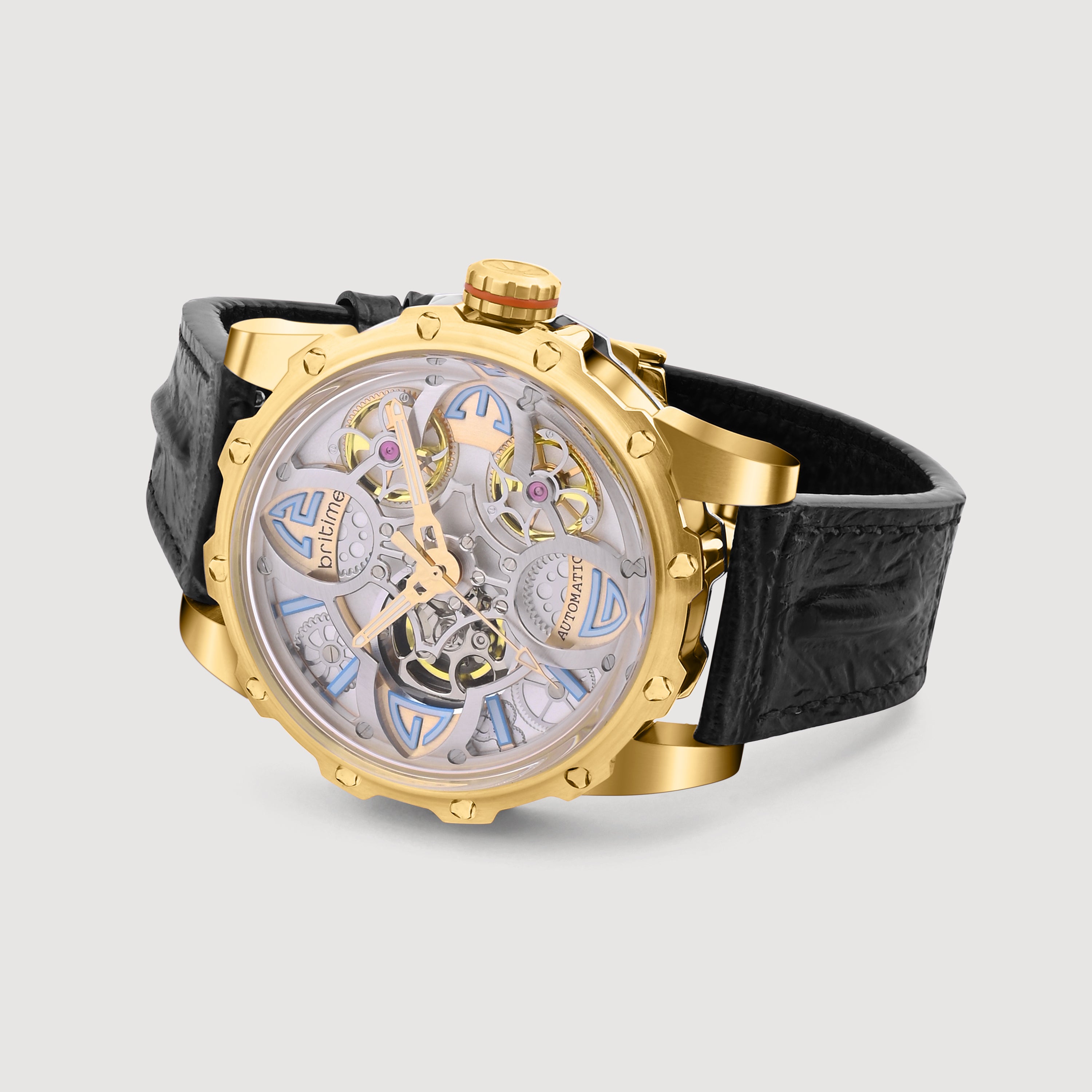 Britime Stainless Steel Round watch