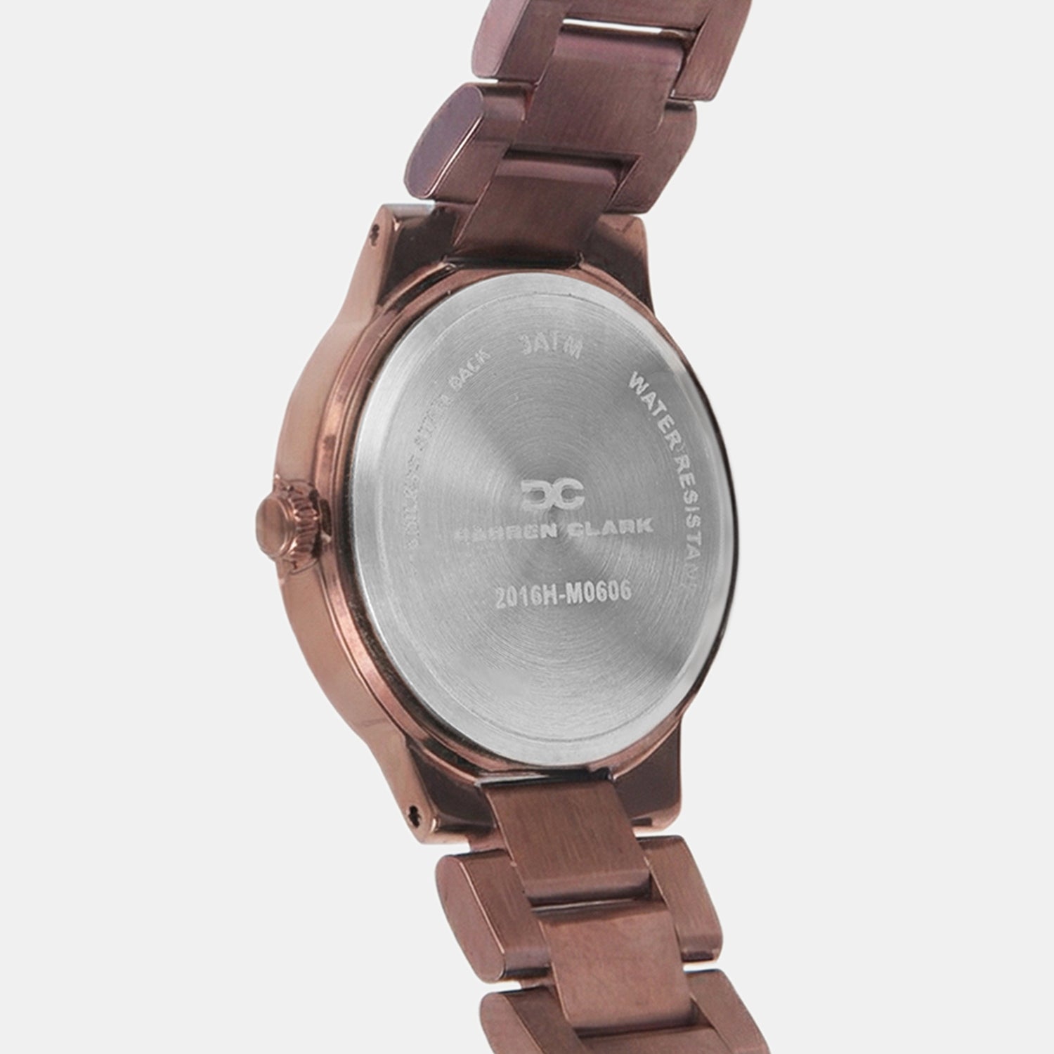 Women Quartz Rose Gold Dial Analog Metal Watch 2015C-M0303