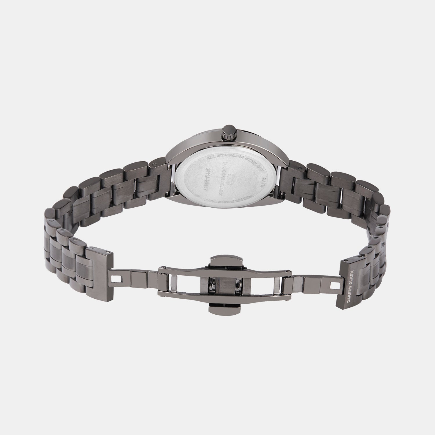 Women Quartz Sea Blue Mother Of Pearl Dial Analog Metal Watch 2011J-M0817