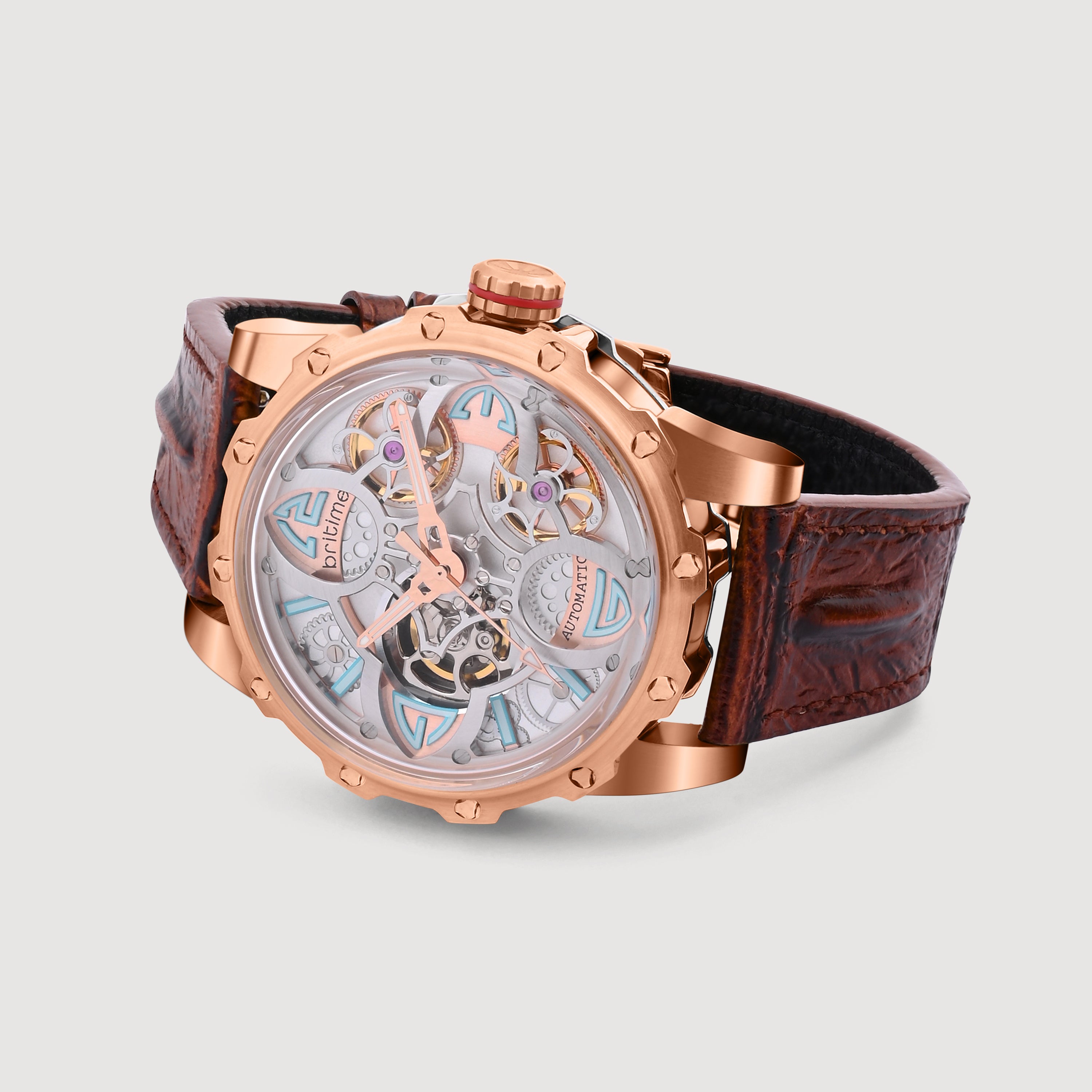 Britime Stainless Steel Round watch