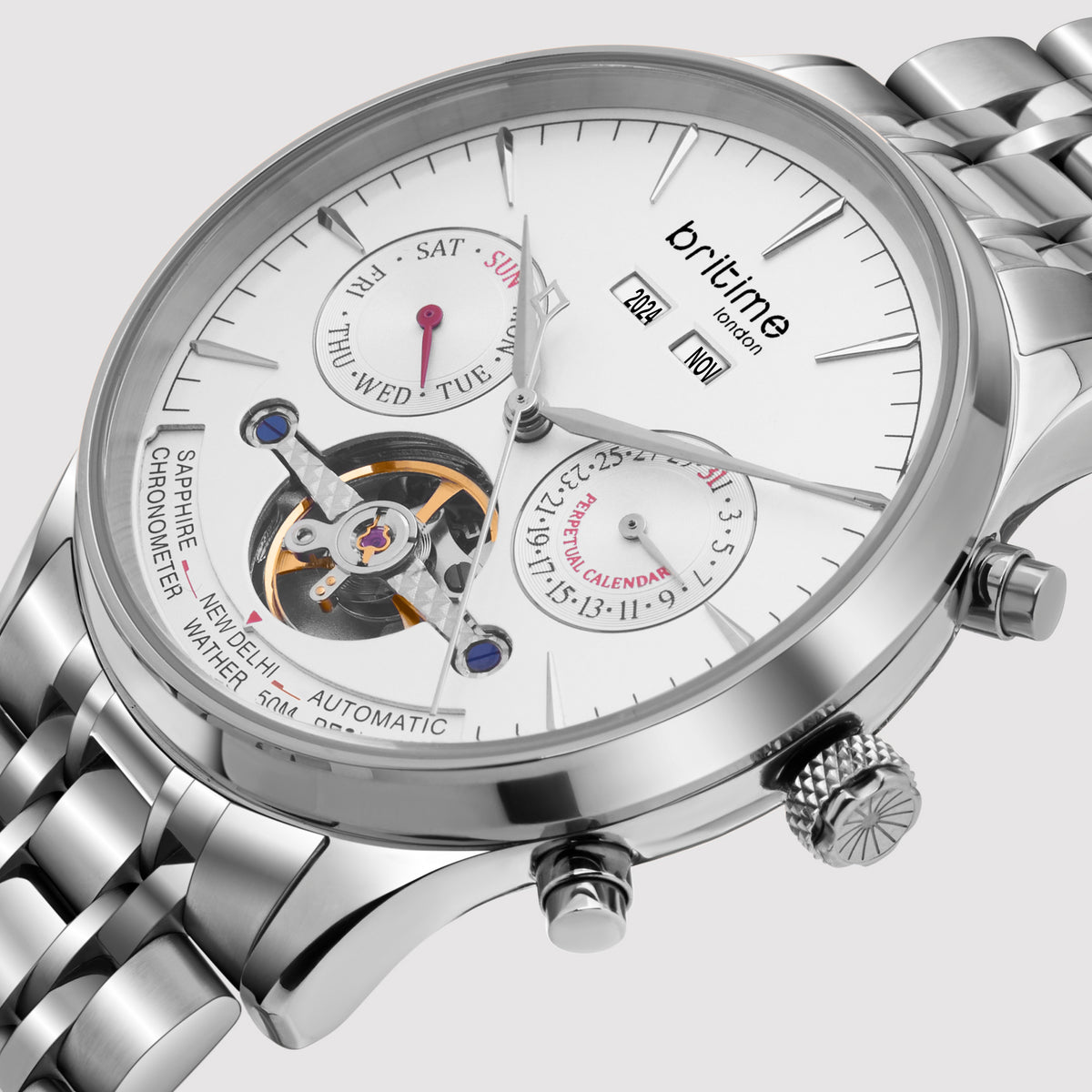 Britime 42 mm Round Automatic watch