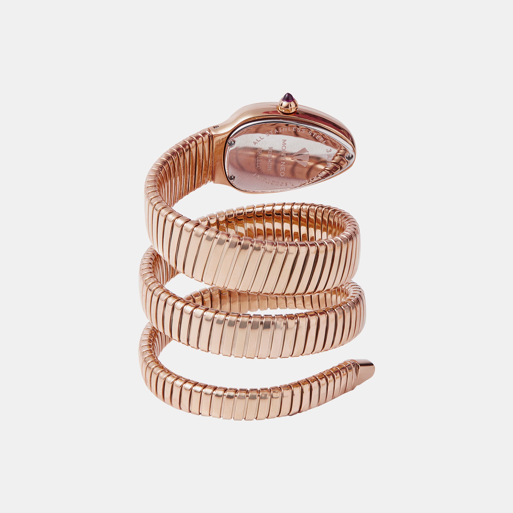 Mont Neo Stainless Steel Oval watch