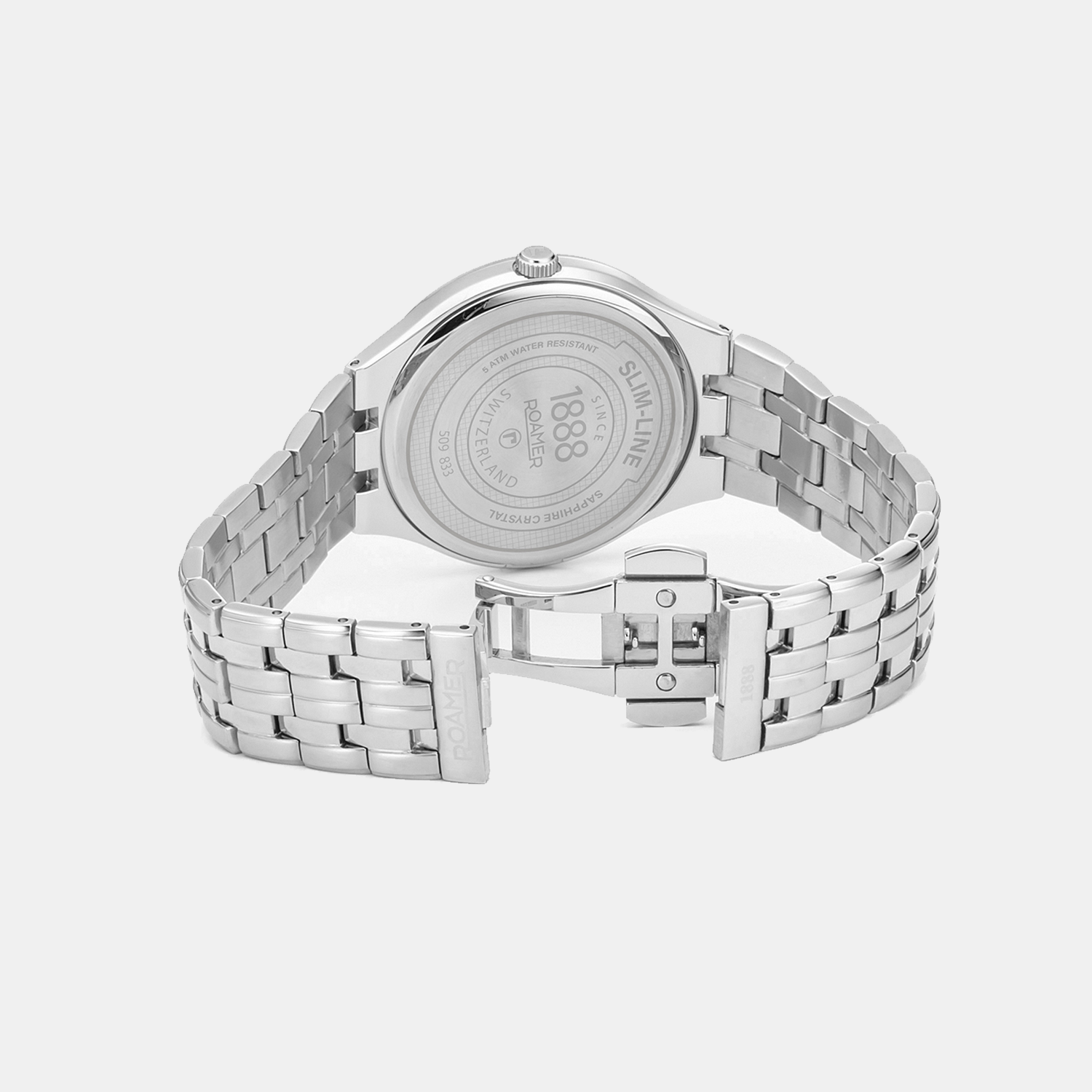 Slim-Line Classic Women Quartz Green Dial Analog Stainless Steel Watch 512857 41 75 20