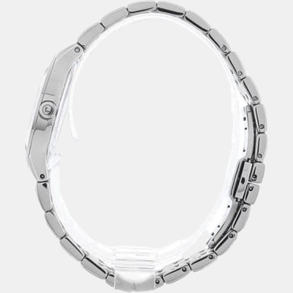 Slim-Line Women Quartz Blue Dial Analog Stainless Steel Watch 512857 41 45 20