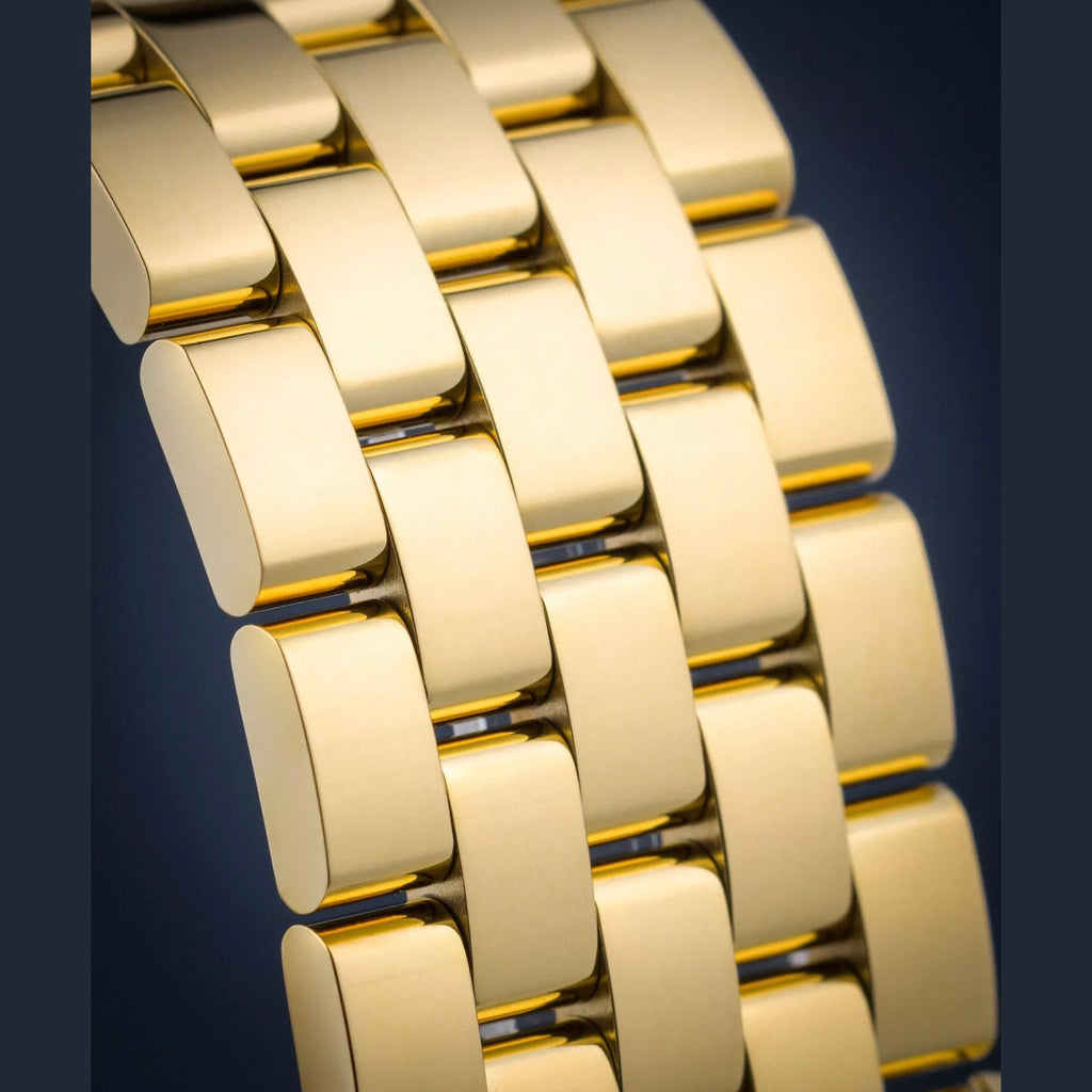 Men Automatic Champagne Dial Analog Stainless Steel Watch 51752.45.39GM