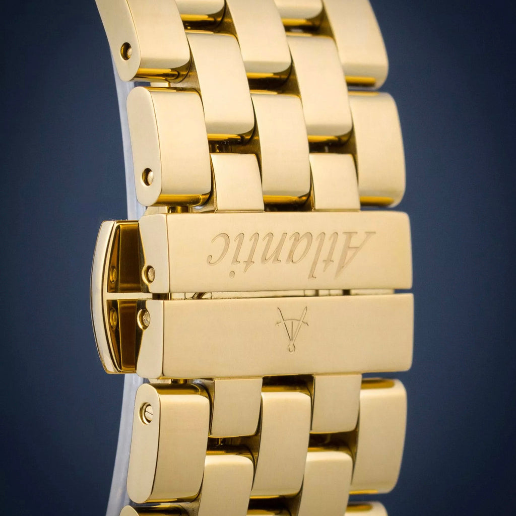 Men Automatic Champagne Dial Analog Stainless Steel Watch 51752.45.39GM