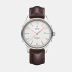Atlantic Men Automatic Silver Dial Analog Leather Watch 52759.41.25R-1