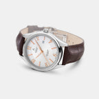 Atlantic Men Automatic Silver Dial Analog Leather Watch 52759.41.25R-3