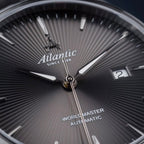 Men Automatic Grey Dial Analog Stainless Steel Watch 52759.41.41S