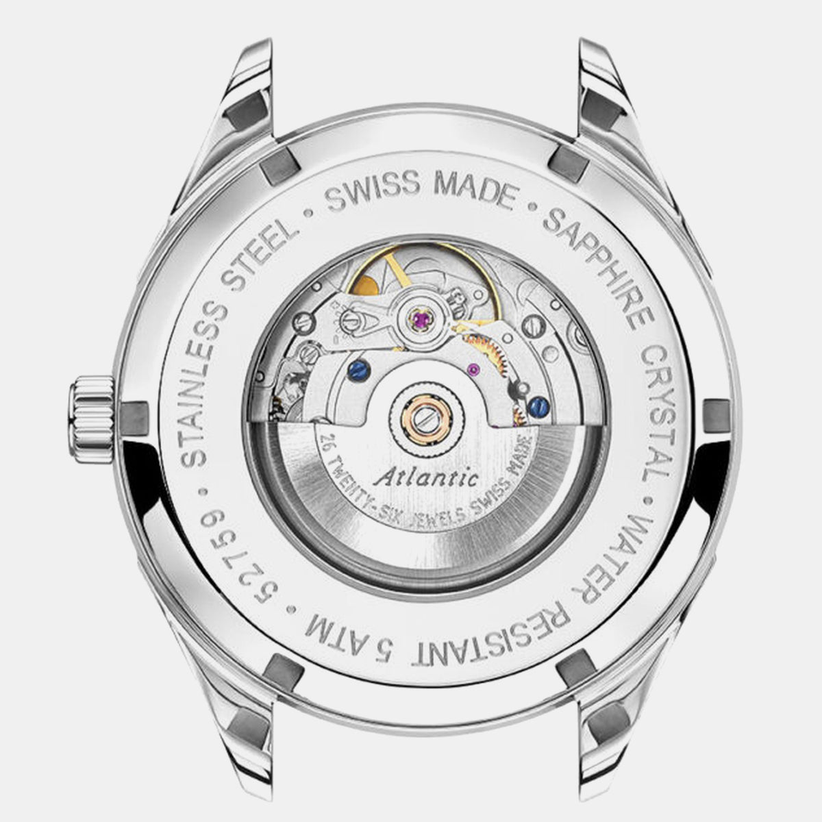 Worldmaster Men Automatic Grey Dial Analog Stainless Steel Watch 52759.41.41SM