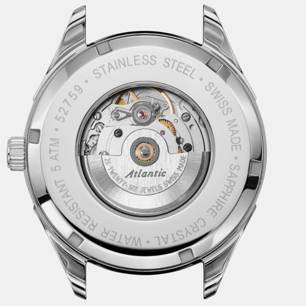 Worldmaster 1888 Automatic Men Automatic Blue Dial Analog Stainless Steel Watch 52759.41.51SM