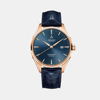 Atlantic Men Automatic Blue Dial Analog Leather Watch 52759.44.51-1