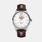 Atlantic Worldmaster Open Heart Limited Edition Men Automatic White Dial Analog Leather Watch 52780.41.21R-1