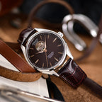 Atlantic Men Automatic Brown Dial Analog Leather Watch 52780.41.81R-2