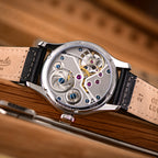 Atlantic Men Quartz Green Dial Analog Leather Watch 52952.41.73-4