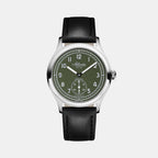 Atlantic Men Automatic Green Dial Analog Leather Watch 53760.41.73-1