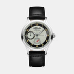 Atlantic Men Automatic Grey Dial Analog Leather Watch 53782.41.23-1