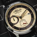 Atlantic Men Automatic Cream Dial Analog Leather Watch 53782.41.93RB-6