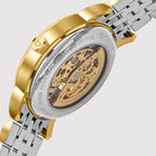 Prestoria Men Automatic Green Dial Analog Stainless Steel Watch 541-M31405