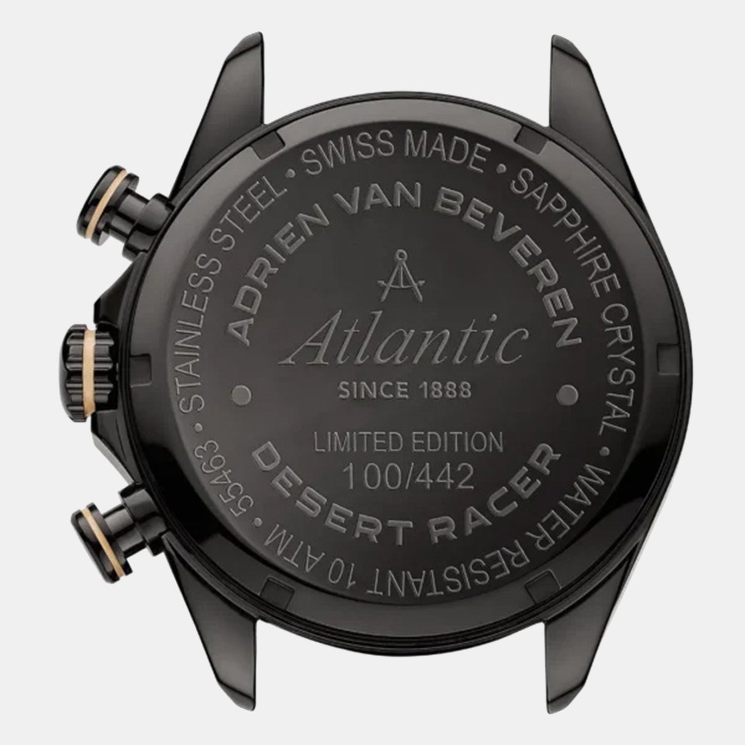 Desert Racer Men Quartz Brown Dial Chronograph Leather Watch 55463.46.45