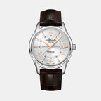 Atlantic Men Automatic Silver Dial Analog Leather Watch 55750.41.25R-1