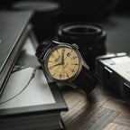 Atlantic Men Automatic Cream Dial Analog Leather Watch 55750.41.95S-3