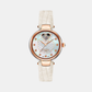 Women Quartz White MOP Dial Analog Leather Watch 557661 46 19 05