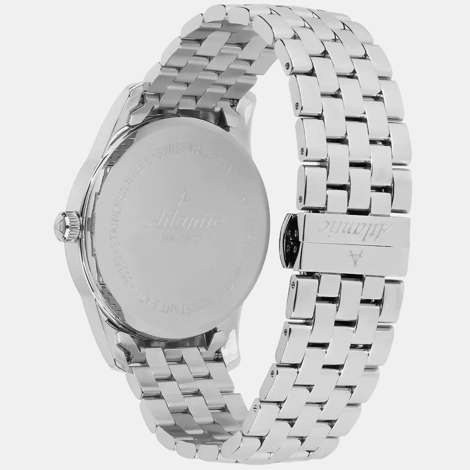 Men Quartz Blue Dial Analog Stainless Steel Watch 56357.41.51