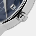 Men Quartz Blue Dial Analog Stainless Steel Watch 56357.41.51