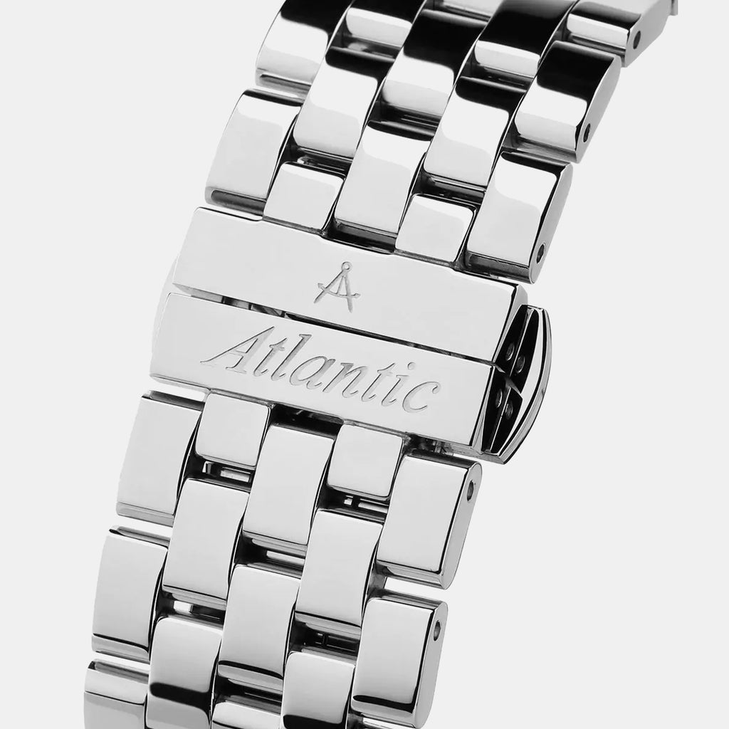 Men Quartz Blue Dial Analog Stainless Steel Watch 56357.41.51