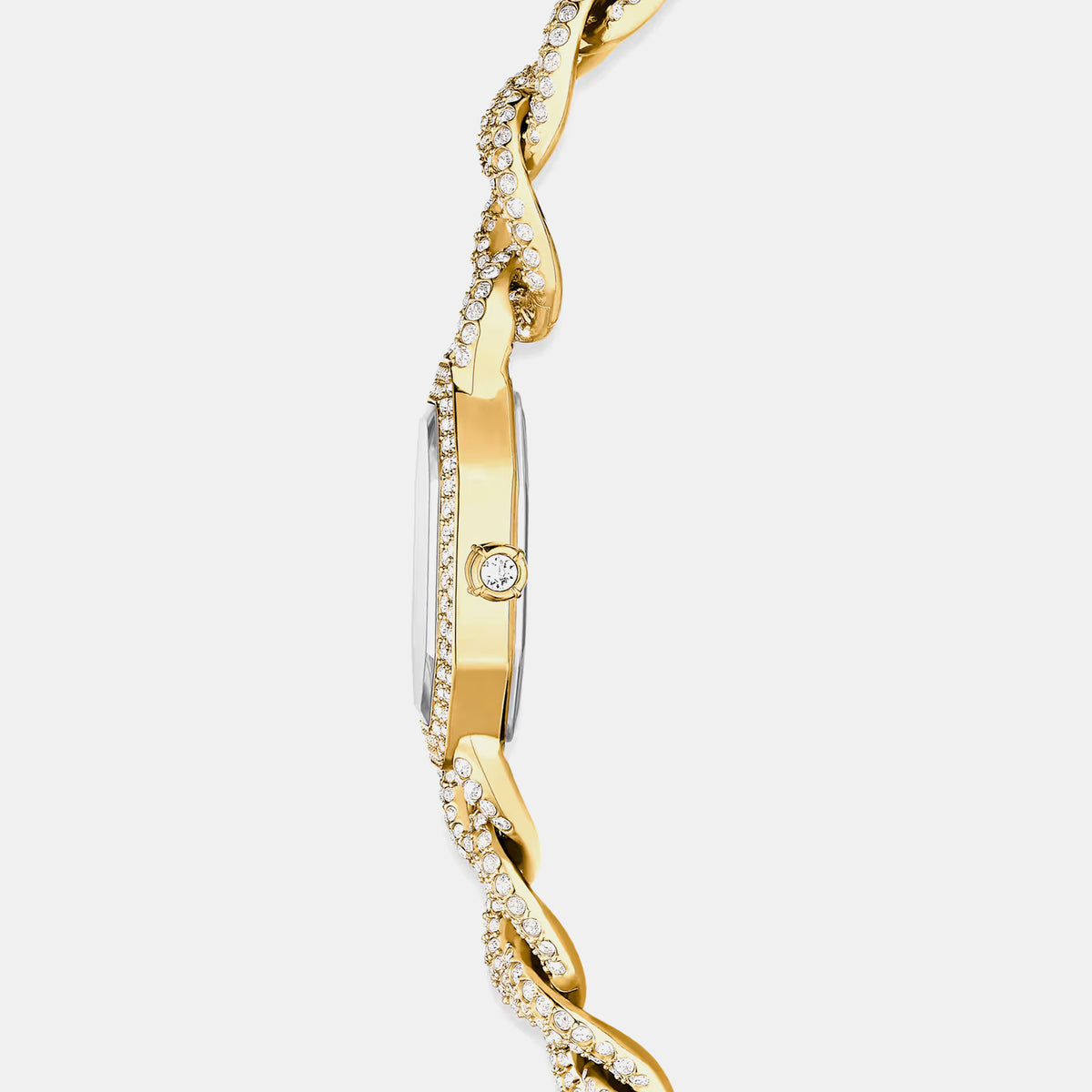 Dextera Women Quartz Gold Dial Analog Stainless Steel Watch 5668854