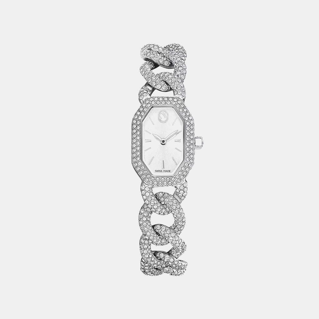 Dextera Women Quartz Silver Dial Analog Stainless Steel Watch 5668899