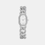 Dextera Women Quartz Silver Dial Analog Stainless Steel Watch 5668899