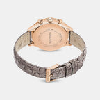 Octea Women Quartz Grey Dial Chronograph Leather Watch 5671153