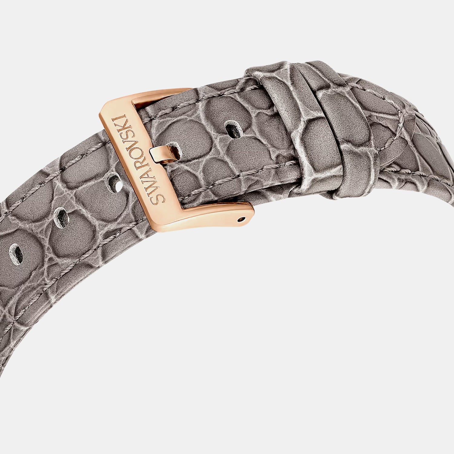 Octea Women Quartz Grey Dial Chronograph Leather Watch 5671153