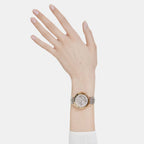 Octea Women Quartz Grey Dial Chronograph Leather Watch 5671153
