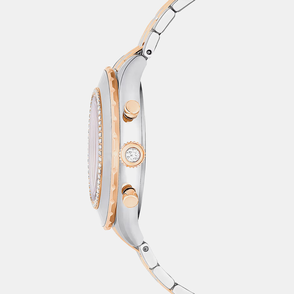 Octea Women Quartz Silver Dial Chronograph Metal Watch 5672937